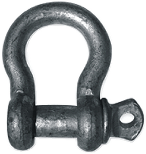 ACCO PEERLESS CHAIN 8059205 SHACKLE IMPORTED LR GALV 7/16I